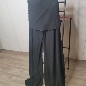 Angelrox Bamboo Swirlsuit Wide Leg